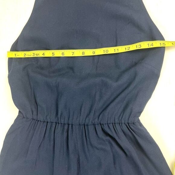 Alice & Olivia By Stacey Bendet Air Navy Blue Romper - Picture 10 of 10